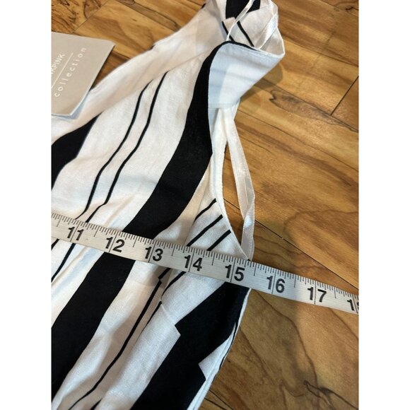 MINKPINK Collection Striped Linen-Blend Jumpsuit – Size S – NWT - Picture 4 of 10